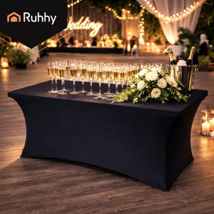 Pokrowiec na stół bankietowy 183x75x75cm Ruhhy