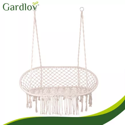 Huśtawka bocianie gniazdo podwójna kremowa Gardlov