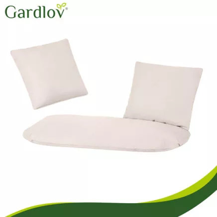 Poduszka na huśtawkę podwójną- kremowa Gardlov