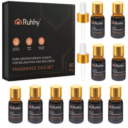 Fragrance oil - set of 10 pcs. 10 ml Ruhhy 27222