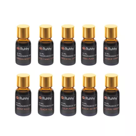 Fragrance oil - set of 10 pcs. 10 ml Ruhhy 27222