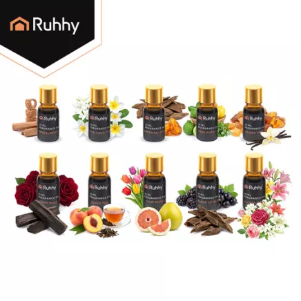 Fragrance oil - set of 10 pcs. 10 ml Ruhhy 27222