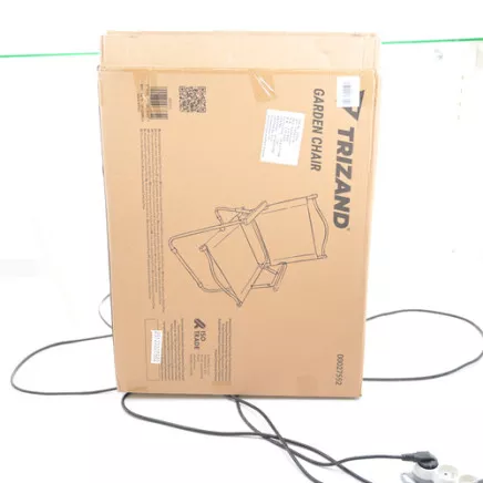 Krzesło ogrodowe 54x56x79cm czarne Trizand