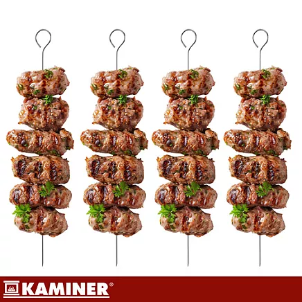 Zestaw przyborów do grilla -  9 szt. Kaminer 27184
