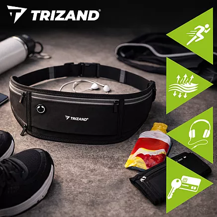 Nerka - pas do biegania Trizand 51x21x11cm