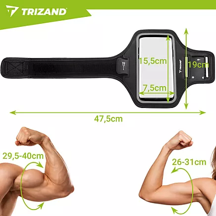 Etui na telefon - opaska 19x47,5cm Trizand