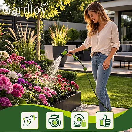 Zwijacz automatyczny na wąż ogrodowy 20m Gardlov