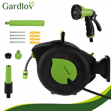 Zwijacz automatyczny na wąż ogrodowy 30m Gardlov