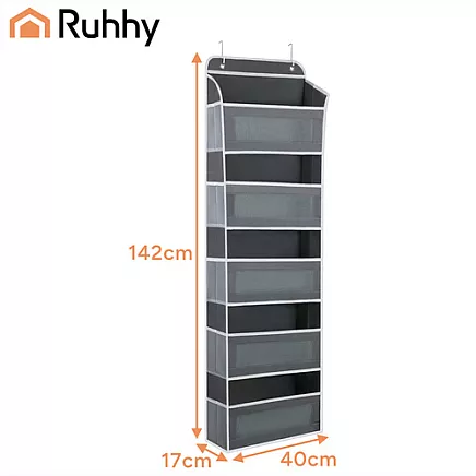 Organizer wiszący na drzwi - 5 półek Ruhhy