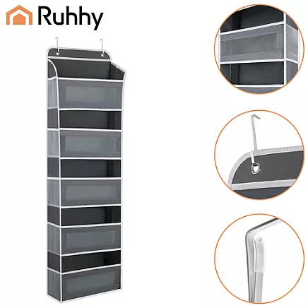 Organizer wiszący na drzwi - 5 półek Ruhhy