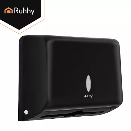 Pojemnik na ręczniki papierowe czarny Ruhhy