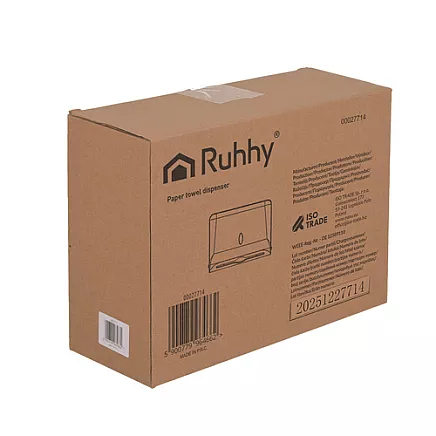 Pojemnik na ręczniki papierowe czarny Ruhhy