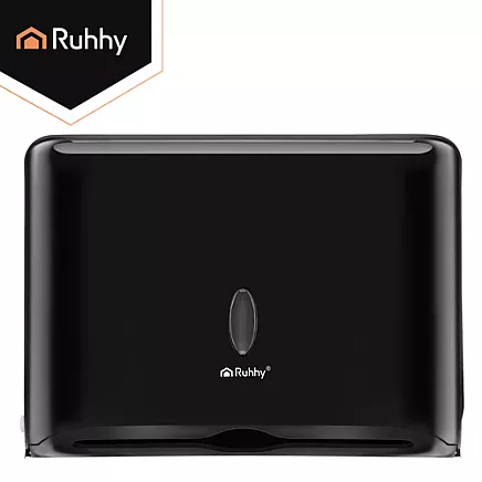 Pojemnik na ręczniki papierowe czarny Ruhhy