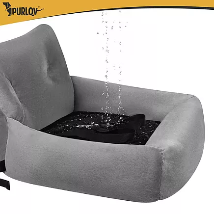 Fotelik samochodowy dla psa L 53x42x30cm Purlov