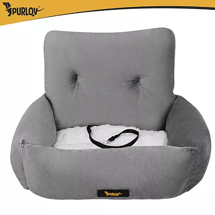 Fotelik samochodowy dla psa S 44x35x30cm Purlov