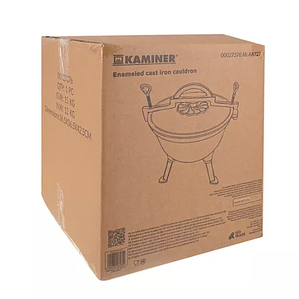 Kociołek żeliwny emaliowany 10l Kaminer