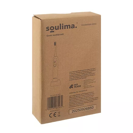 Soulima 26850 white sonic toothbrush