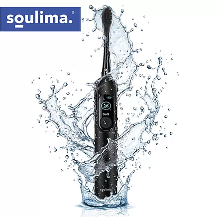 Soulima 26851 black sonic toothbrush