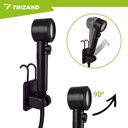 Prysznic turystyczny na akumulator 8000mAh Trizand