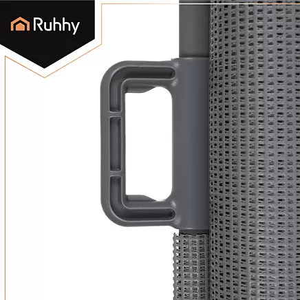 Bramka zabezpieczająca do drzwi-szara Ruhhy