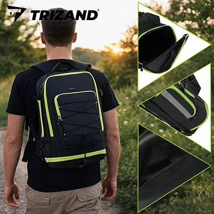 Sakwa rowerowa wodoodporna 53L Trizand
