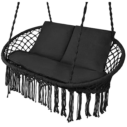 Gardlov double black crows nest swing