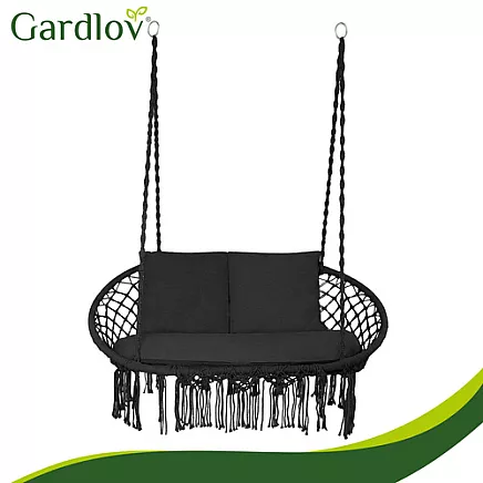 Gardlov double black crows nest swing