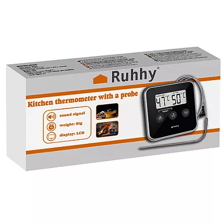 Termometr kuchenny z sondą Ruhhy