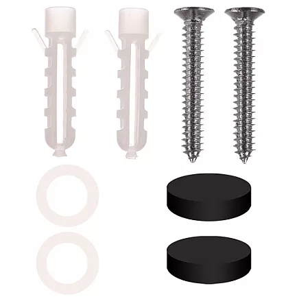 Półka łazienkowa czarna Ruhhy