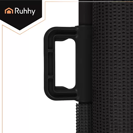 Bramka zabezpieczająca do drzwi- szara Ruhhy