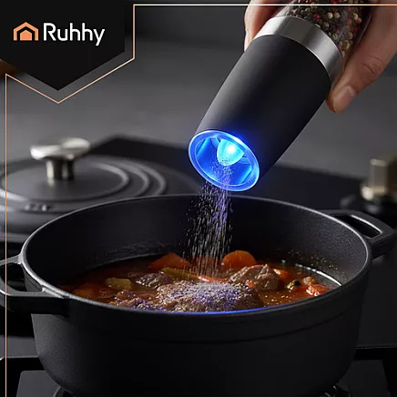 Młynek elektryczny grawitacyjny- 2szt. Ruhhy