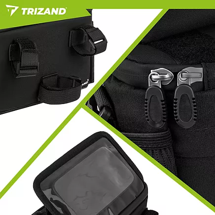 Uchwyt rowerowy na telefon - sakwa Trizand 27239