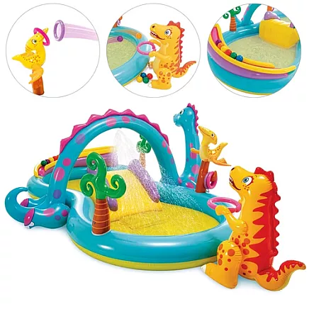 Wodny plac zabaw - dinoland INTEX 57135NP