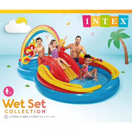 Wodny plac zabaw - tęcza INTEX 57453NP