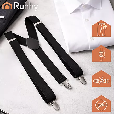 Szelki do utrzymania koszuli - szerokie Ruhhy