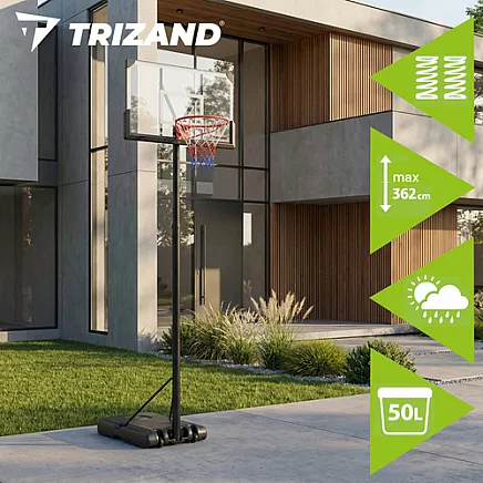 Kosz do koszykówki 305cm Trizand