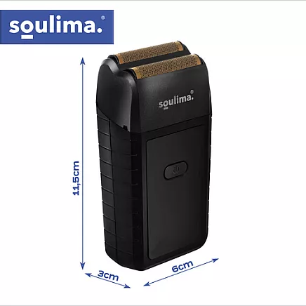 Golarka do brody z wyświetlaczem LED Soulima