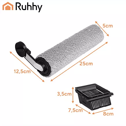 Wałek i filtr HEPA do odkurzacza 24860 Ruhhy