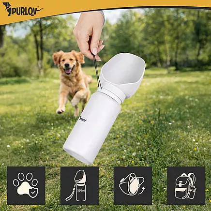 Bidon dla psa 550ml Purlov 27234