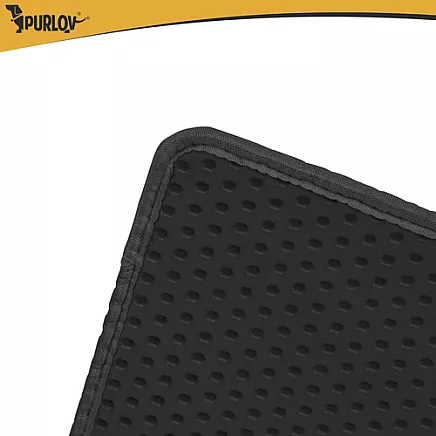 Mata pod kuwetę 75x55cm - czarna Purlov