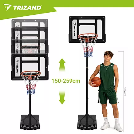 Trizand 259cm Basketball Hoop