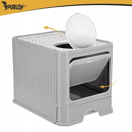 Cat litter box 36x38x50cm + Purlov scoop