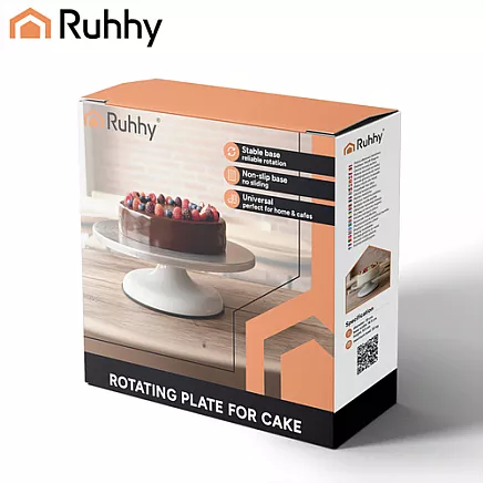 Ruhhy metal rotating platter