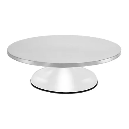 Ruhhy metal rotating platter