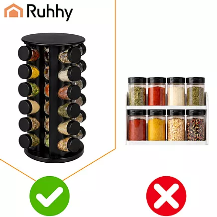 Spice container - 20 pcs + Ruhhy organizer