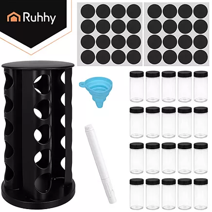 Spice container - 20 pcs + Ruhhy organizer
