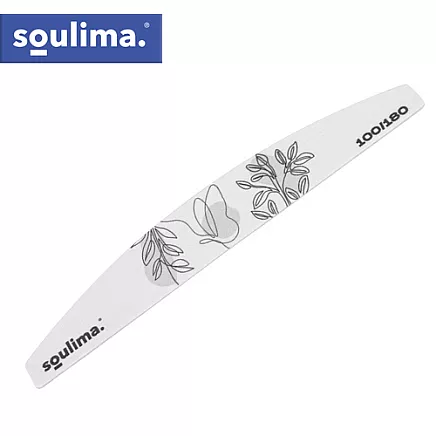Slim nail file - boat shape 100 pcs Soulima