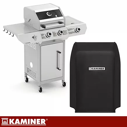 Gas grill 2+1 10kW Varen 3.0 Kaminer