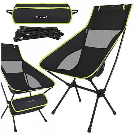 Fishing chair 41x52x86cm black Trizand