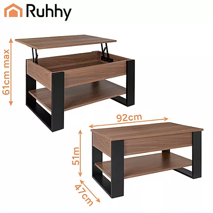 Coffee table 92x51x45cm Ruhhy